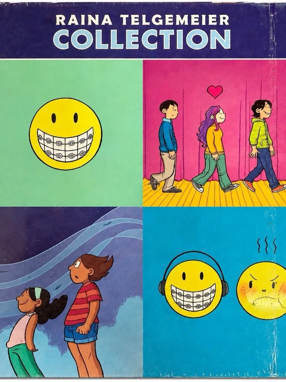 Raina Telgemeier Collection Box Set: Smile, Drama, Ghosts, Sisters English